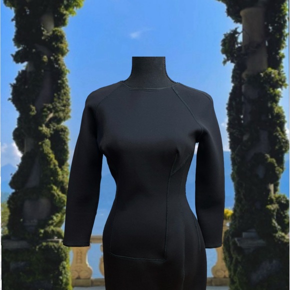 Zara size XS Chic Black Long-Sleeve Dress - Picture 1 of 16